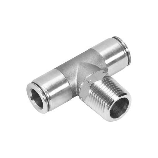 Festo Push-In T-Fitting CRQST-1/4-3/8-U CRQST-1/4-3/8-U - main